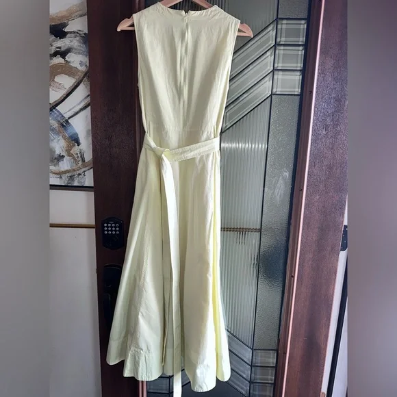 3.1 Phillip Lim Soft Yellow High-Low Dress – Size 4 - Picture 7 of 9